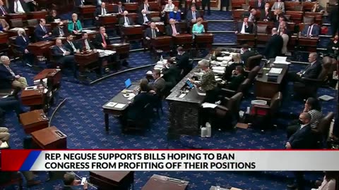 U.S. Representative supporting bill to ban Congress from profiting on positions