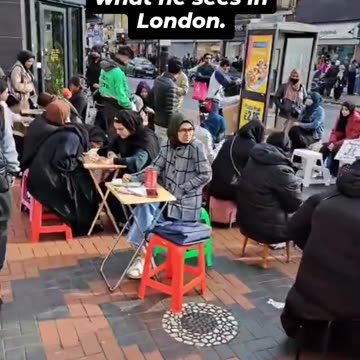 Tourist shocked by what he sees in London.#share #truth #knowledge #trend\