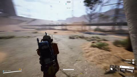 Scaring the little girl