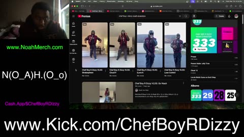 Chef Boy R Dizzy VLOG: @KickStreaming (O_o) #March #19 #2025 (O_o) www.Kick.com/ChefBoyRDizzy