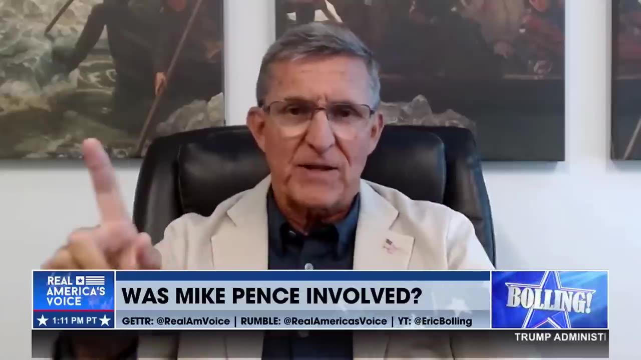WAS MIKE PENCE POSSIBLY INVOLVED IN THIS❓ Gen Mike Flynn