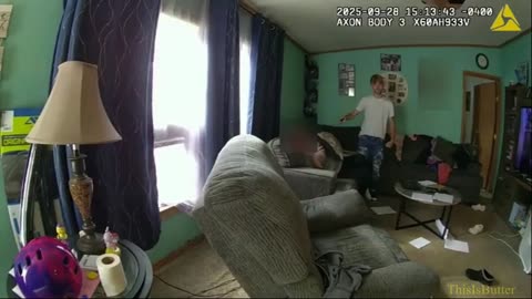 Nathan Novakowski is fatally shot when threatening a woman with scissors