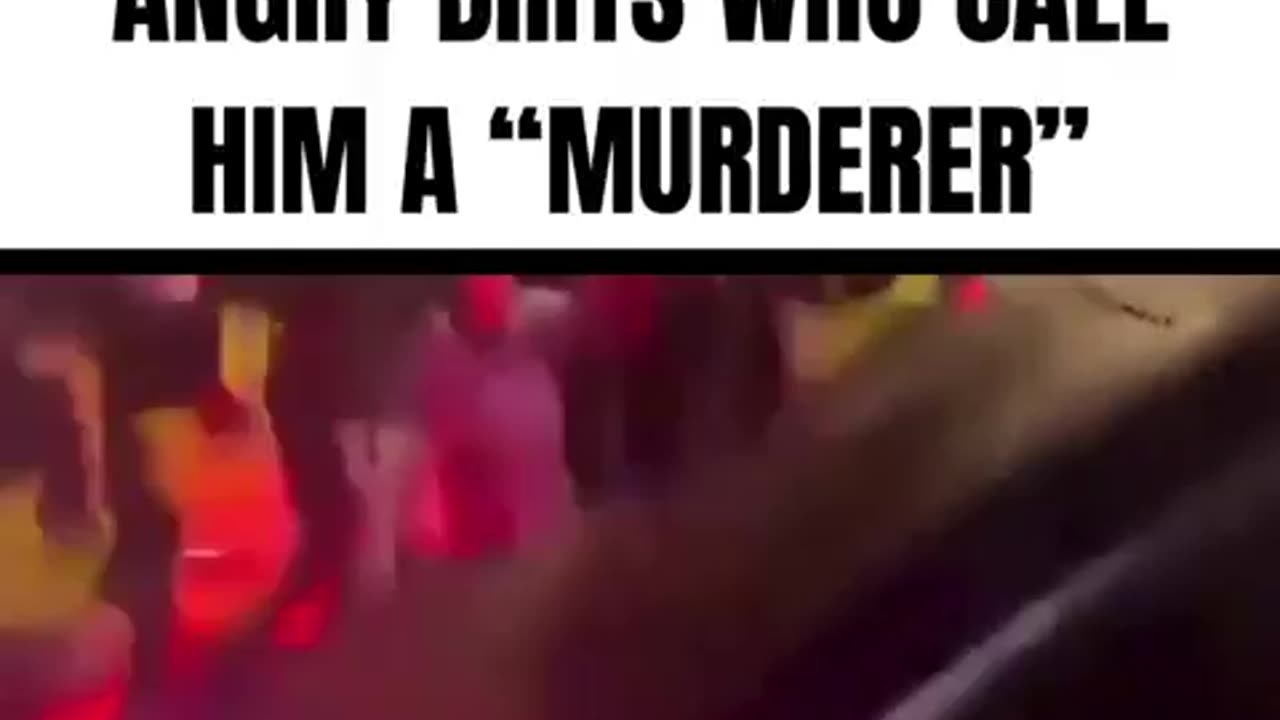 Bill Gates Car is Swamped by angry Brits - Murderer