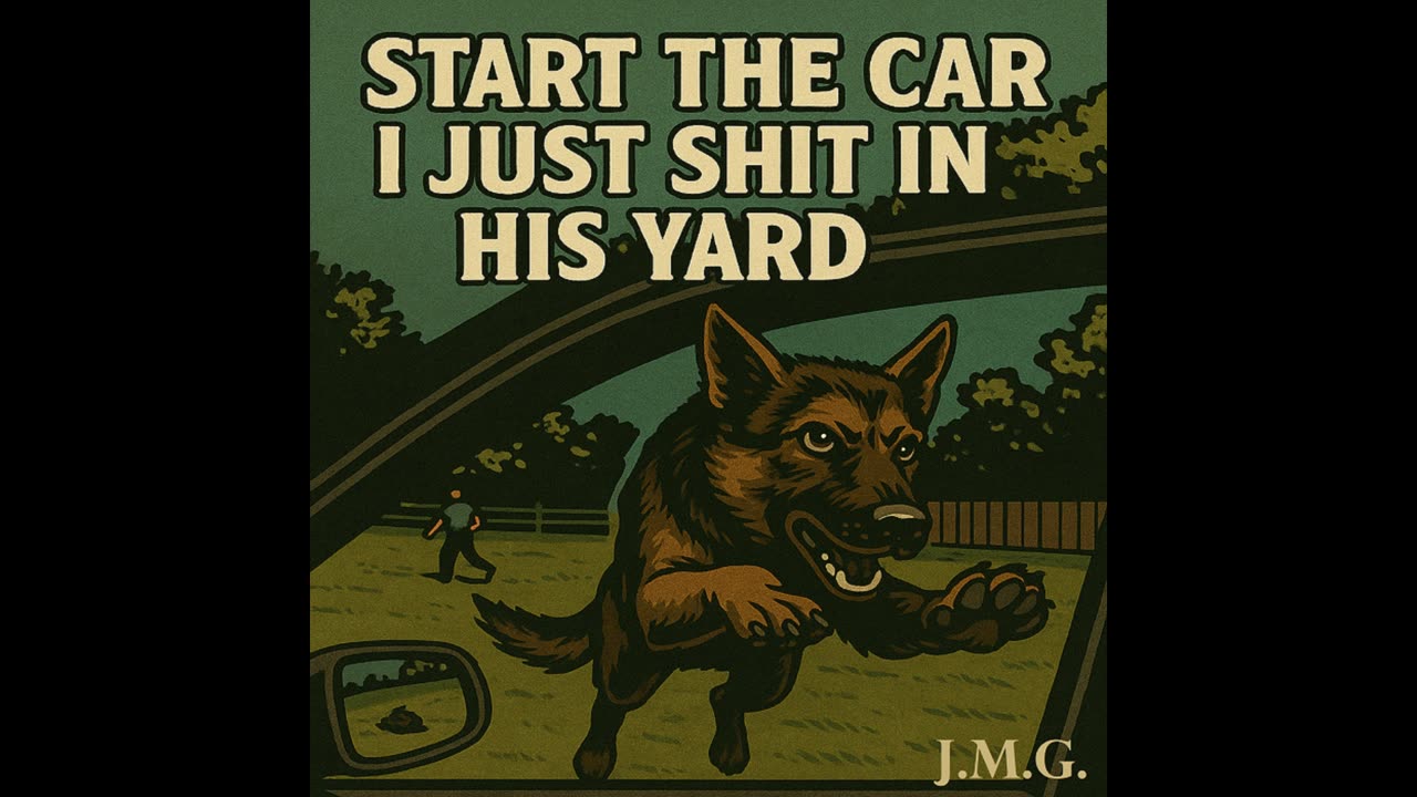 🚗💩 START THE CAR! (I JUST SHIT IN THE LIBERAL’S YARD) by John M. Gunn