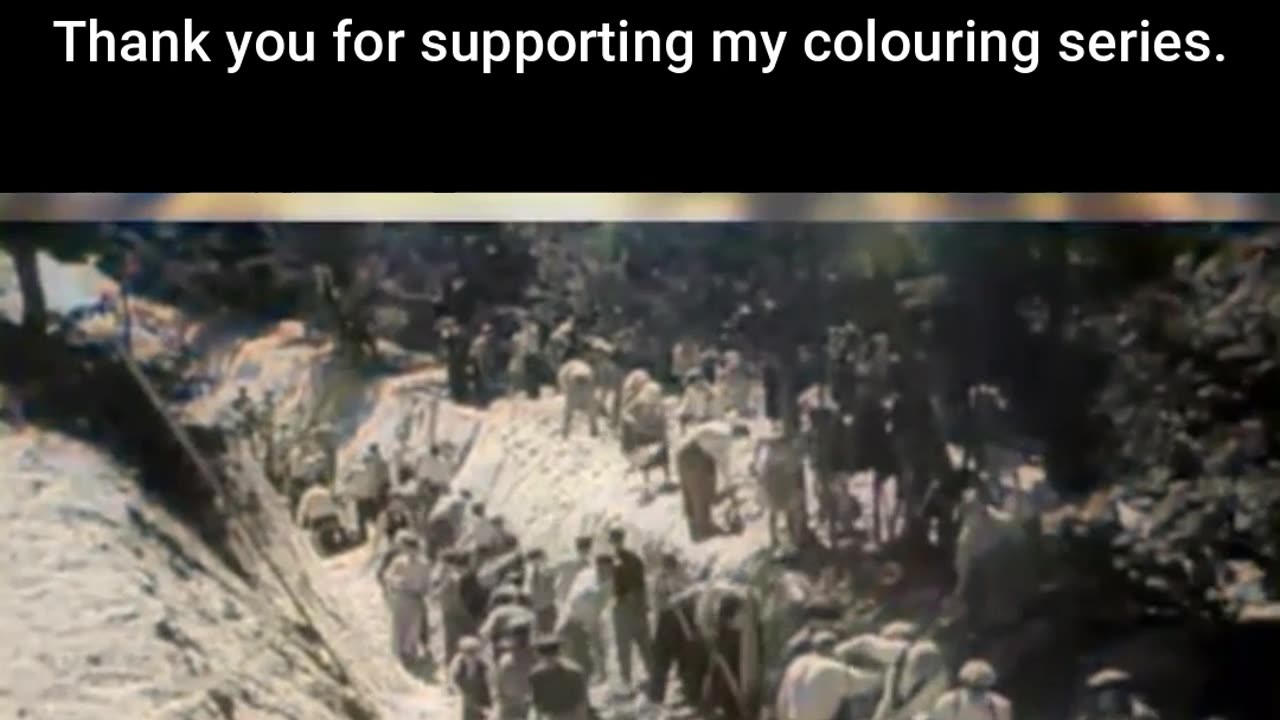 Defending the Homeland Youth in Trenches 1944 #ColourisedHistory