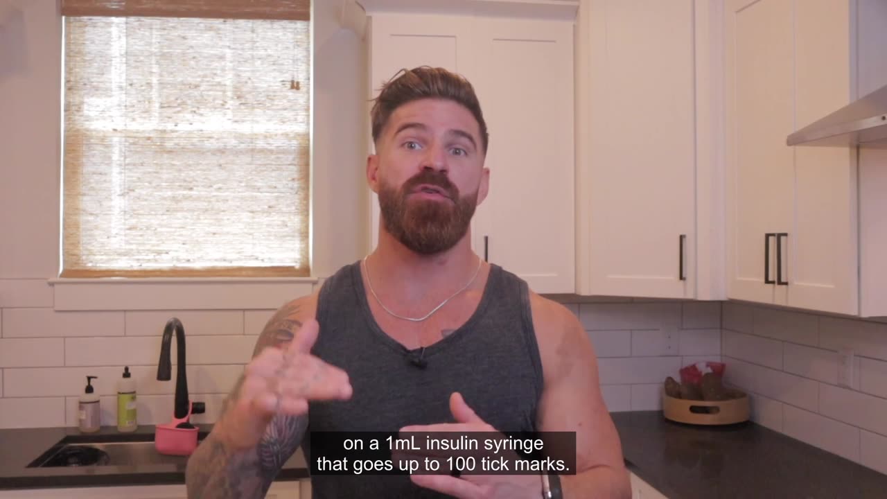 Syringe Measurements for Testagen Peptide (For Beginners)