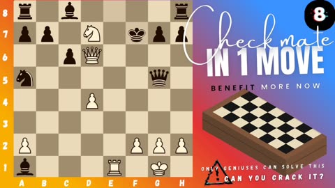 Can you checkmate in 1 move? (P.13) (White to play)♟️
