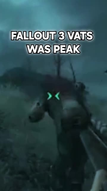 Fallout 3 VATS was PEAK