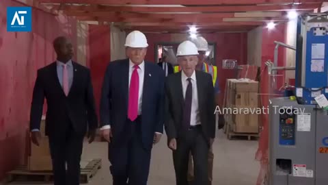 Trump Visits Federal Reserve Amid Heated Clash With Jerome Powell | FED HQ | Amaravati Today