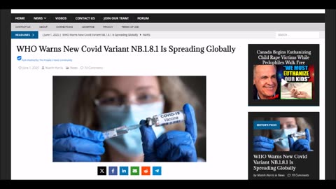 WHO Warns New Covid Variant NB.1.8.1 Is Spreading Globally
