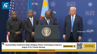 Trump Hosts Rwanda–DRC Peace Deal Signing at USIP in Washington | US Politics | Amaravati Today