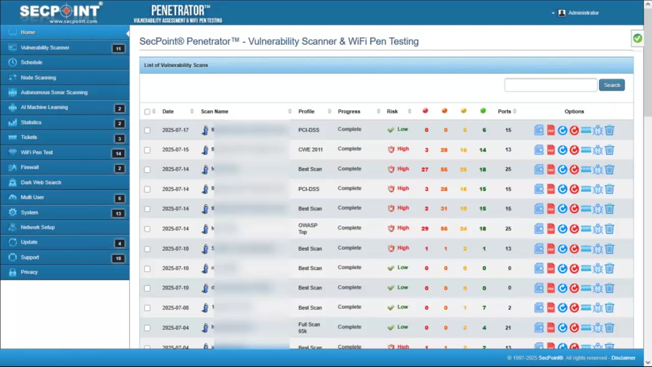🔒 New in SecPoint® Penetrator V64