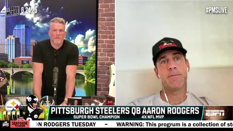 Rodgers: ‘I’m disappearing.’ Steelers era begins… and ends? #PatMcAfeeShow #NFL #Steelers