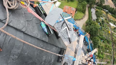 Anfang und Endort - Teil 19 - 24.07.2025 - Schuppendeckung Wasserturm Paunsdorf