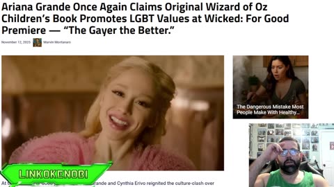 Wicked For Good Actresses Claiming That The Original OZ Book Promotes LGBT Values