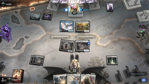 Magic: The Gathering Standard ranked match.