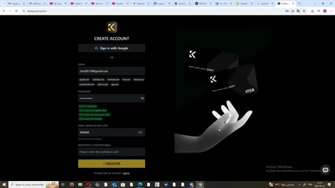 visacard kupay//A completely free virtual Visa card is easy.Only 3 steps.