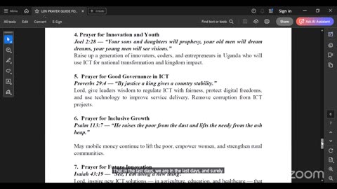 Day 23 – Information, Communication and Technology | Association of Military Christian Fellowship