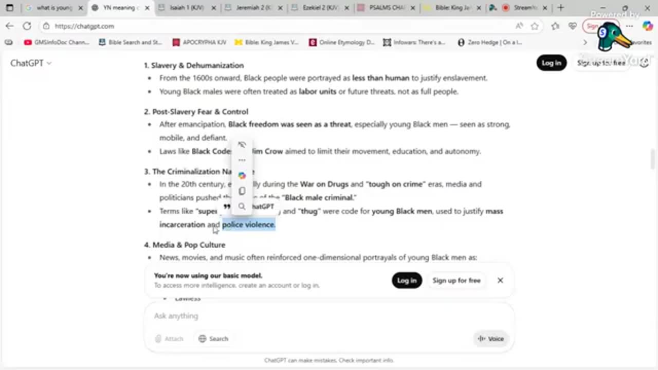 Babylon The Great Created YN Syndrome