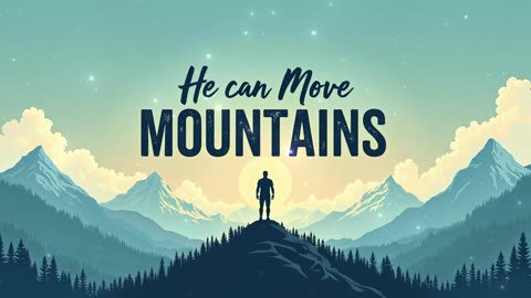 He Can Move Mountains ⛰️ | Kids Worship Song About God’s Power | Little Lamb Studios