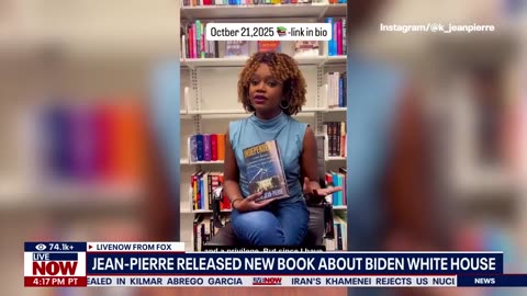 Ex-Biden press secretary Karine Jean-Pierre leaves Democratic party, to release new book
