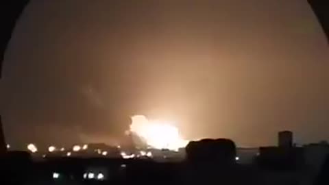 An underground site that was attacked in the Luwizan area, northeast of Tehran.