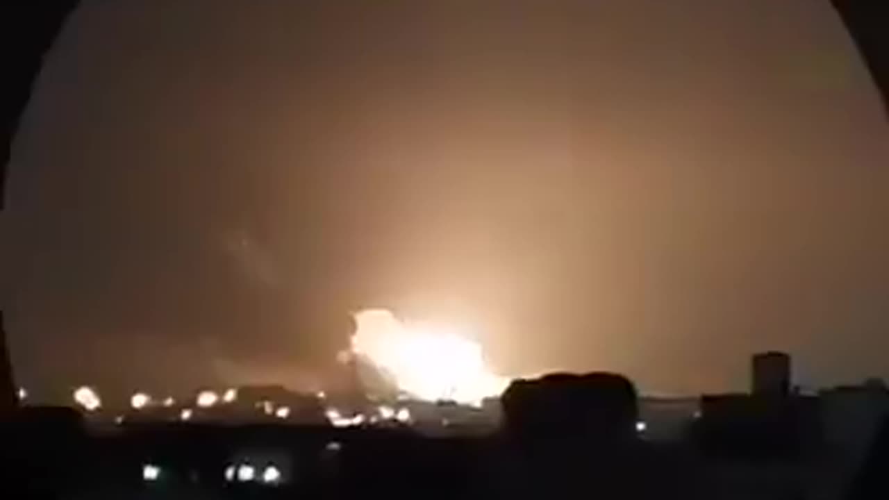 An underground site that was attacked in the Luwizan area, northeast of Tehran.