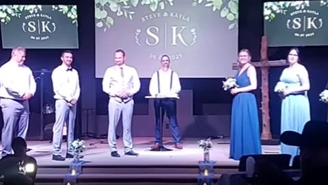 Steve and Kaylas wedding