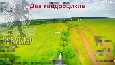 🚁⚔️ Ukraine Russia War | Ukrainian Quad Bike Hit by Russian Drone Strike | RCF