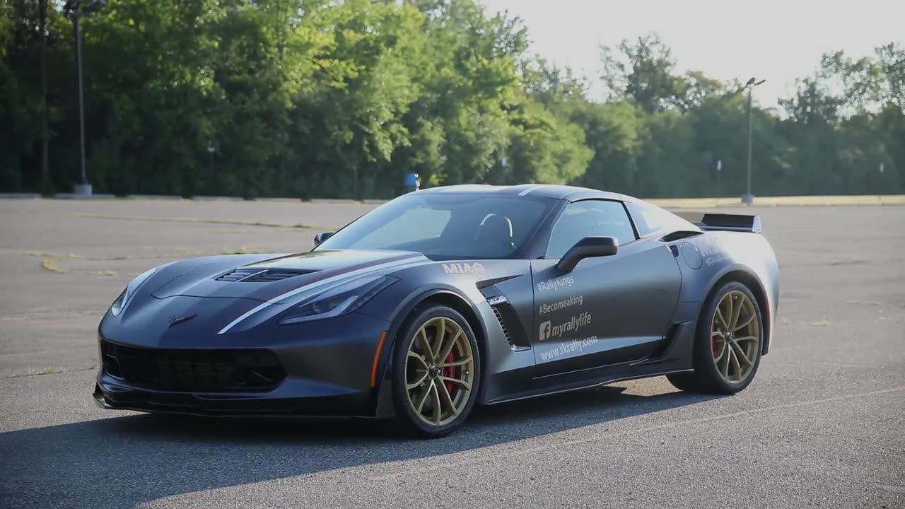 Procharged C7 Corvette Z06 - POV Test Drive (Binaural Audio)