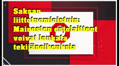 Saksan liittotuomioistuin - Mainosten estolaitteet voivat loukata tekijänoikeuksia