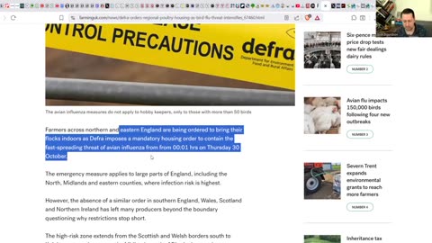 BREAKING: BIRD FLU RETURNS! - New Mandates As Propagandists Push New Plandemic
