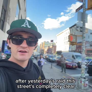 Nick Shirley Reports From Canal Street in NYC After ICE Raids