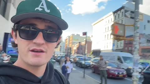 Nick Shirley Reports From Canal Street in NYC After ICE Raids