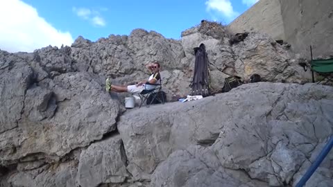 giornata di pesca ostacolata dall'inizio mattina_part2