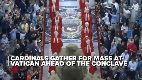 Top moments: Black smoke rises from Sistine Chapel chimney as Conclave completes first day