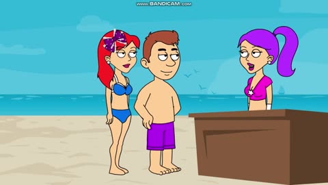 Avery Sells Ice Cream At The Beach/Grounded