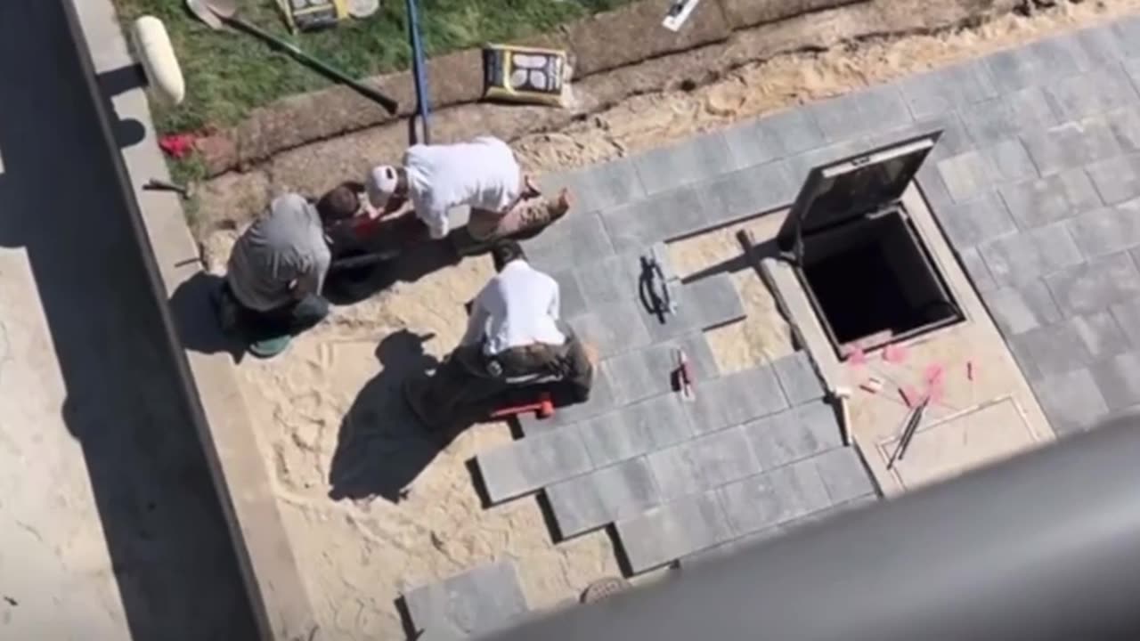 THEY FOUND A TRAP DOOR AT THE EXACT SAME SPOT WHERE CHARLIE WAS GUNNED DOWN