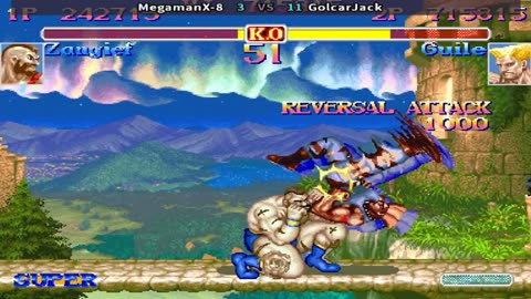 MegamanX-8 vs GolcarJack