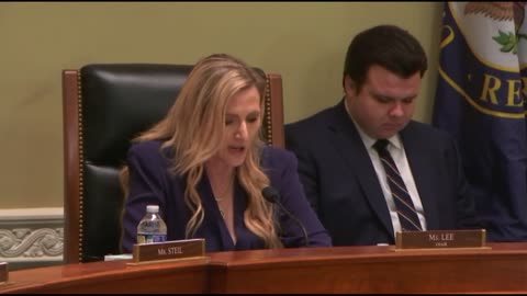 Subcommittee Chair Lee delivers opening remarks at elections during natural disasters hearing