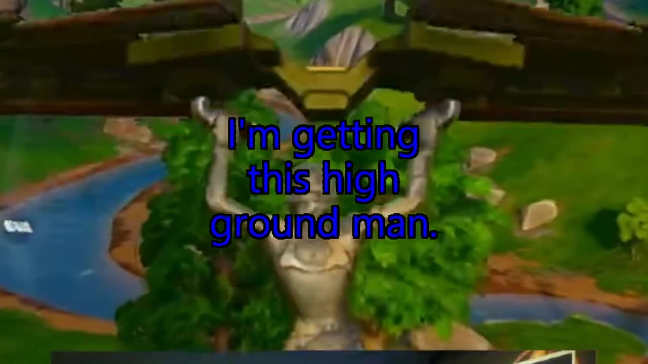 "Tiny Turkeys Invade My High Ground!"