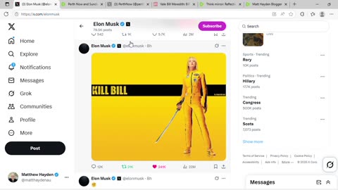 Elon Musk's Kill Bill tweet is part of a wider pattern of Clinton comms