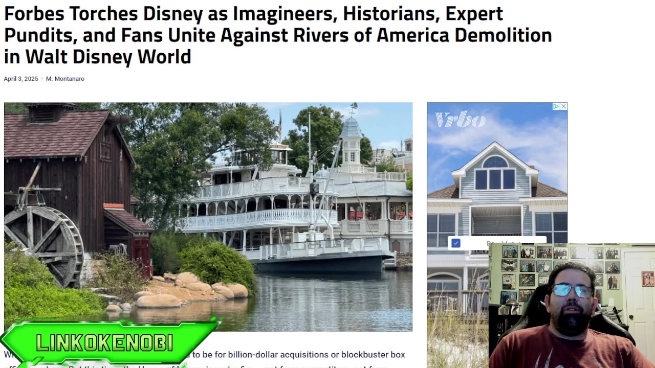 Forbes Reporter Blasts Disney On The Destruction Of Rivers Of America