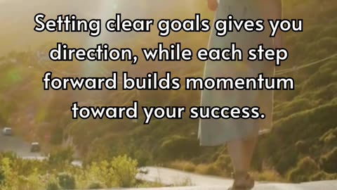 Setting Goals