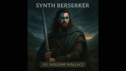Sir William Wallace — Cinematic Blues-Rock Anthem (Vocals & Sax) | Synth Berserker