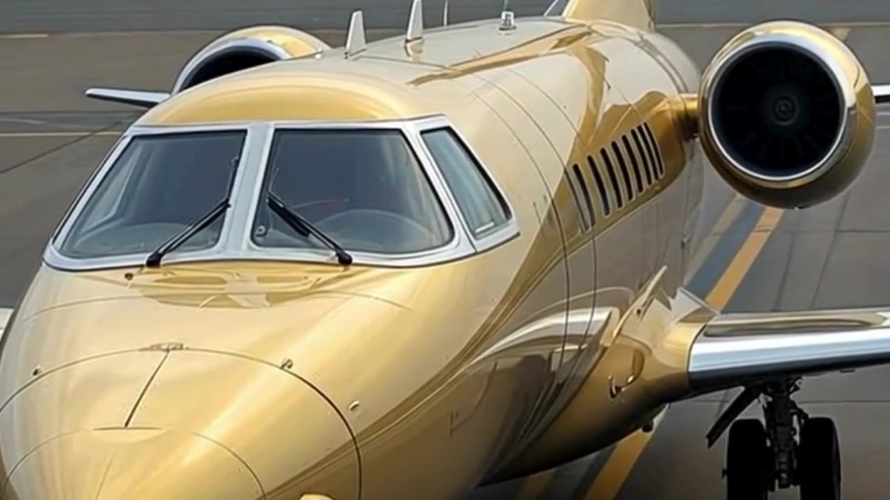 Inside the Billionaire’s Gold Jet – $100M Flying Palace.
