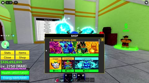 Blox Fruits Update IS HERE! NEW LIGHTNING FRUIT FULL SHOWCASE! UPDATE 27