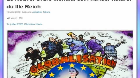 2025, le retour du nazisme ! Le Nouvel Ordre Mondial est l’héritier naturel du IIIe Reich .