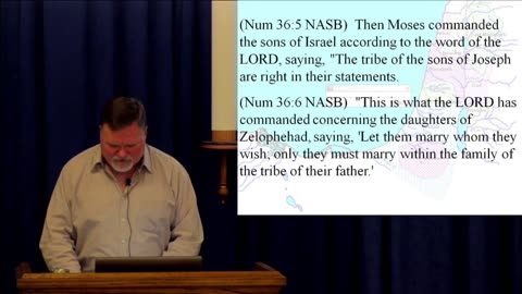 Numbers 36 – The case of the daughters whose father had died in the wilderness. 2023