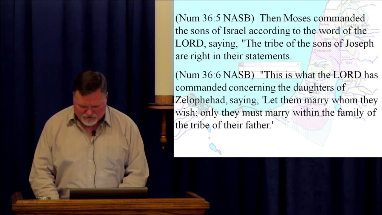 Numbers 36 – The case of the daughters whose father had died in the wilderness. 2023